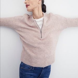 Madewell York Half Zip Pullover
